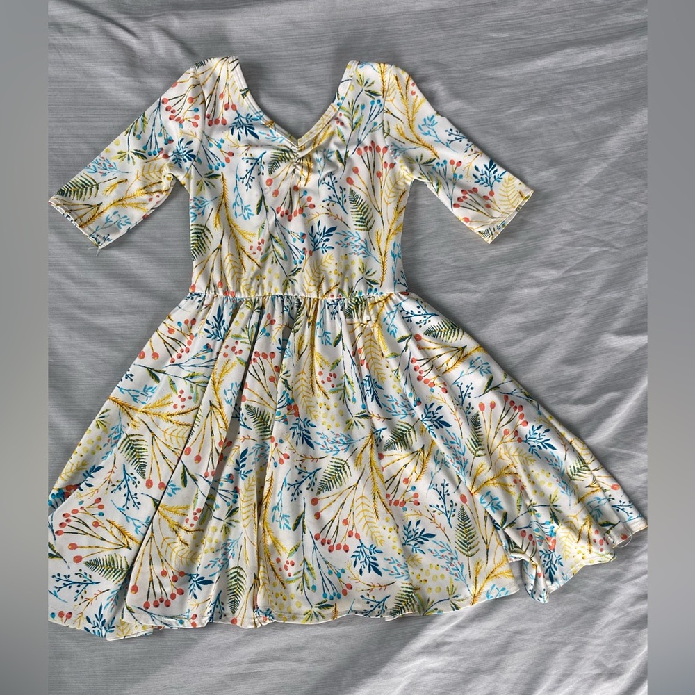 Dot Dot Smile size 7 Floral Ballerina